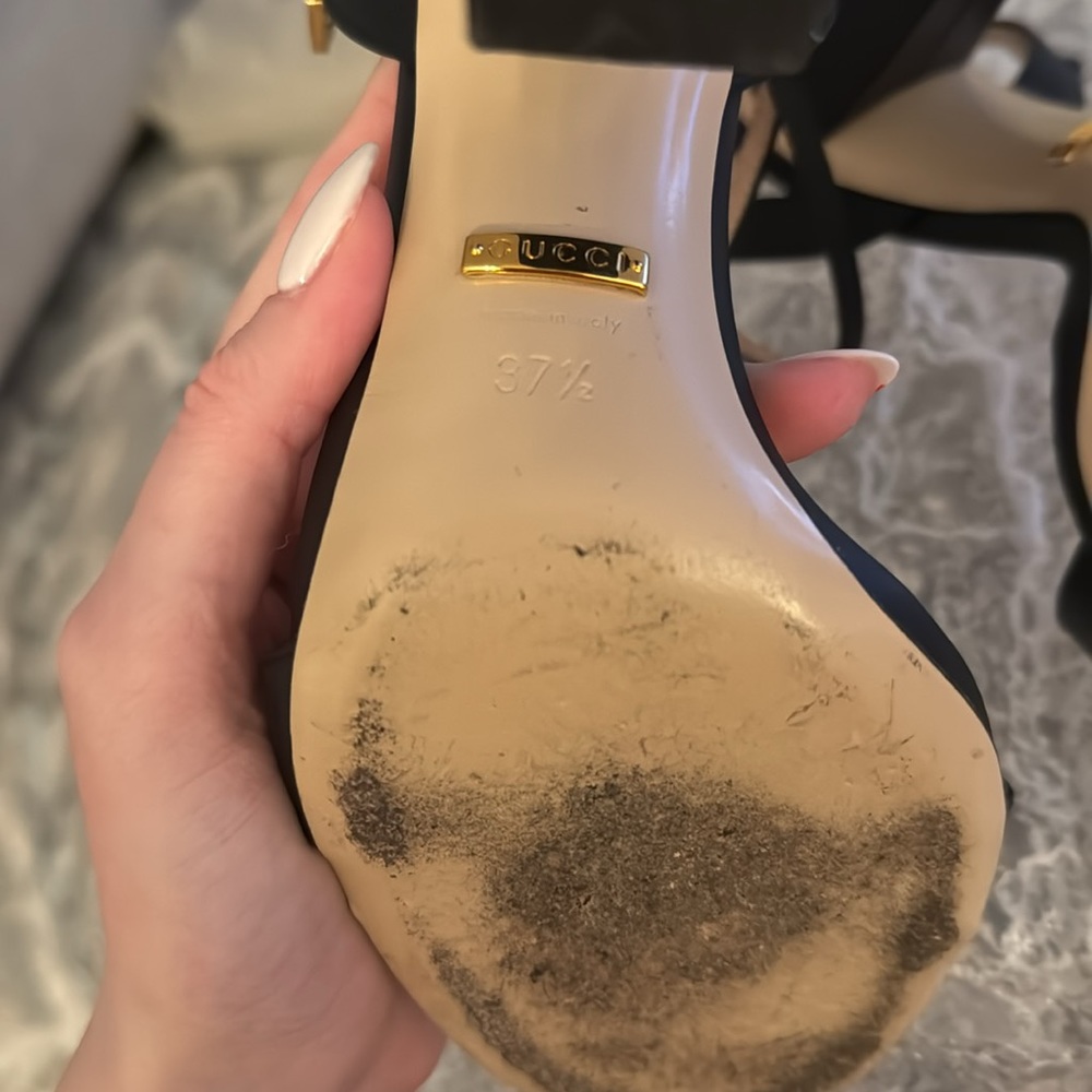 Gucci GG marmont heel 37.5 - Picture 5 of 7